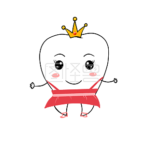 卡通牙齿素材图片-免费卡通牙齿png元素大全-图怪兽