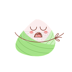 端午节 粽子节 粽子 表情包 可爱 甜粽 咸粽