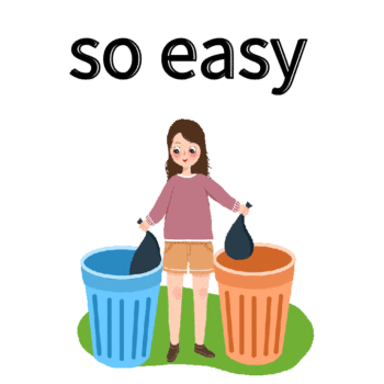 垃圾桶分类图片