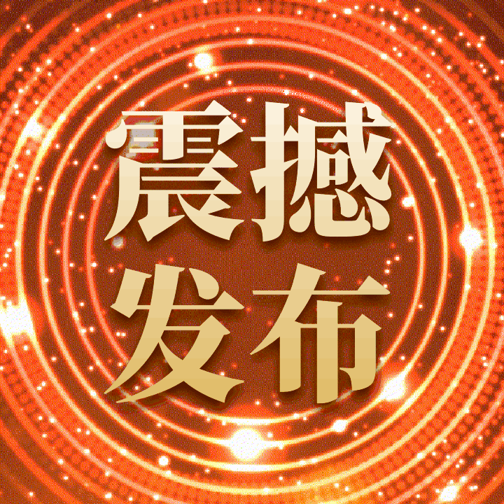 震撼发布权威发布红金大气动态北配图