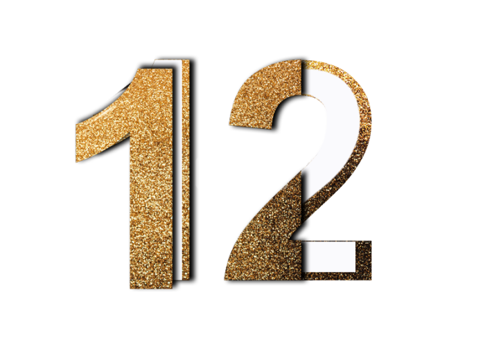 数字12漂亮的图片 万图壁纸网