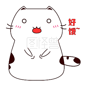 可爱小肥猫咪表情流汗无语图片搞笑死的冷汗图片