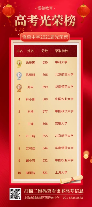 高考光荣榜展架