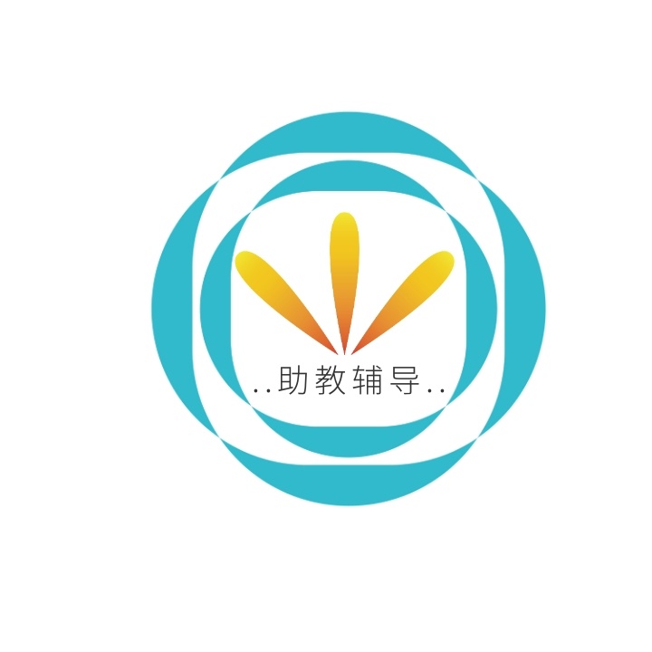 助教辅导培训logo设计