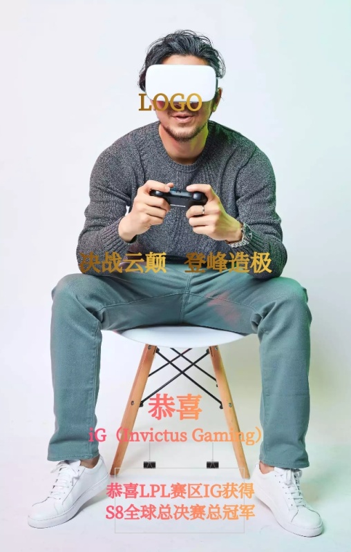 英雄联盟S8总决赛冠军IG海报