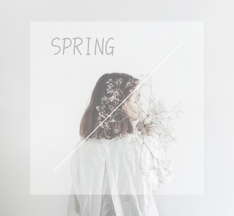 文艺女孩英文朋友圈封面