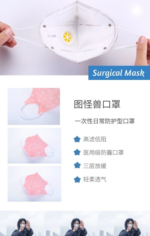 口罩医用级竖版拼图