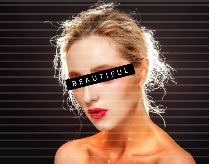 复古女生黑色简约个人生活拼图