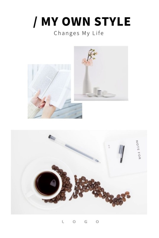 简约英文照片分享微博