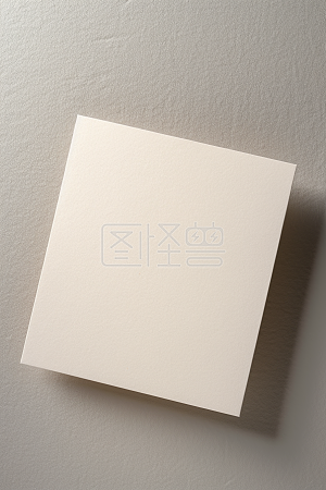 实景空白笔记纸摄影