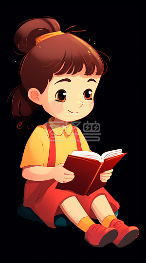 小学生卡通