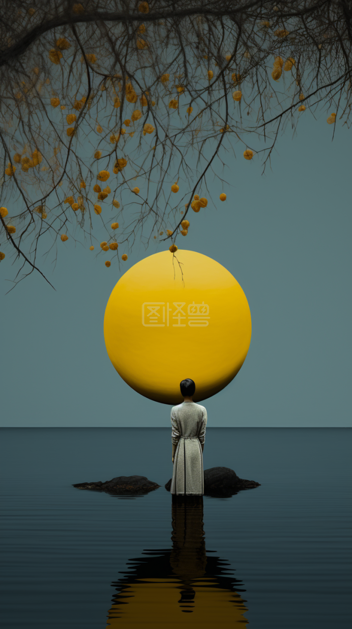 忧郁风背景素材图-背景素材图片-图怪兽