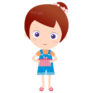 图怪兽原创元素可爱儿童插画元素