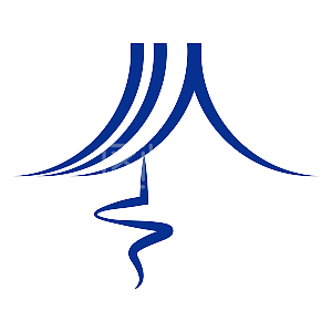 楼阁亭子现代简约旅游古镇logo