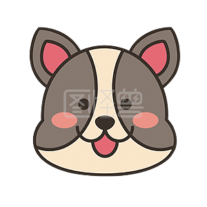 狗头素材图片-免费狗头png元素大全-图怪兽