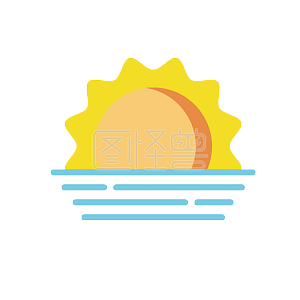 可爱卡通太阳素材背景素材图片 图怪兽