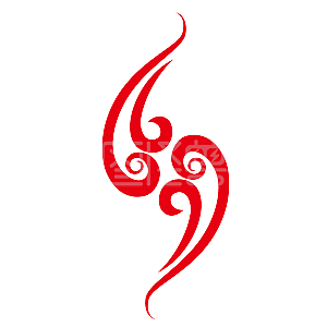 云纹中国风简约餐饮旅游服装logo