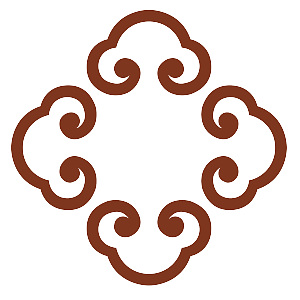 云纹中国风简约餐饮旅游服装logo