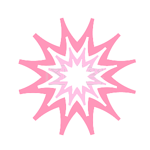 放射性美容护肤教育辅导创意logo