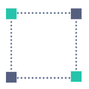立体边框纹理虚线