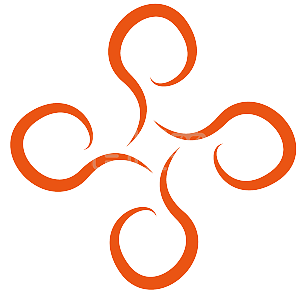 云纹中国风简约餐饮旅游服装logo