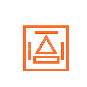 图怪兽原创素材 大创橙色创意设计楼房销售品牌企业公司logo