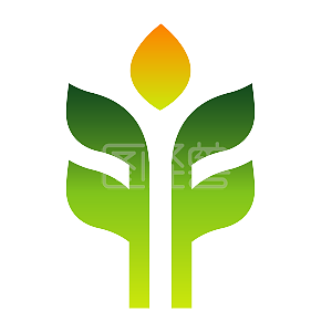 农业禾苗标志logo