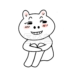 图怪兽原创元素魔性小熊静静看表情包