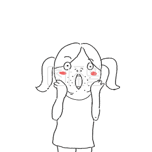 图怪兽原创萌贱表情包吃惊的女装大佬