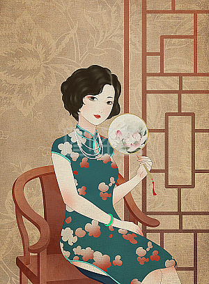 民国背景图片-民国素材设计-图怪兽