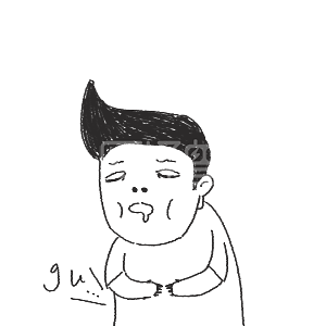 图怪兽原创萌贱表情包饥饿的飞机头少年