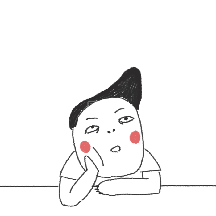 图怪兽原创萌贱表情包怀疑的飞机头少年