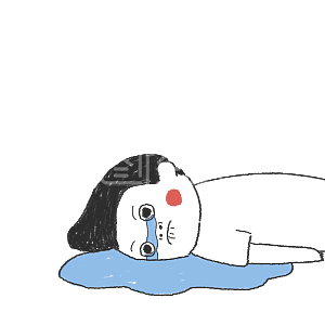 图怪兽原创萌贱表情包哭晕的飞机头少年