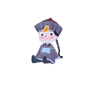 僵尸笑万圣节条漫详情中国僵尸背影万圣节条漫详情图怪兽原创