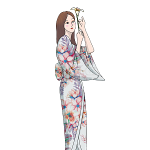 和服素材图片 免费和服png元素大全 图怪兽