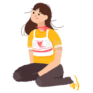 跪坐素材图片-免费跪坐png元素大全-图怪兽