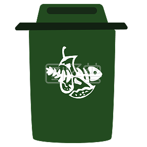 图怪兽原创元素垃圾分类湿垃圾