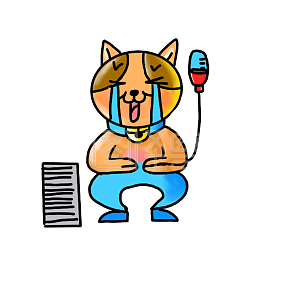 图怪兽原创元素卡通运营累死表情包插画元素