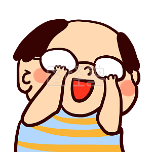 图怪兽原创元素设计师开心表情包