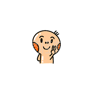 图怪兽原创元素卡通风小可爱yes插画元素