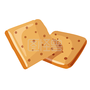 图怪兽原创元素实物鱼豆腐插画背景