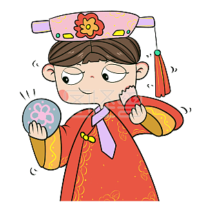 图怪兽原创元素我要美美的卡通表情包