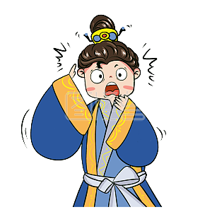 图怪兽原创元素惊掉我的下巴卡通表情包