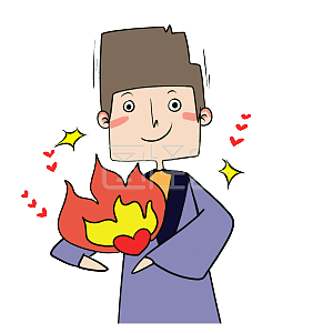 图怪兽原创元素芳心纵火犯卡通表情包