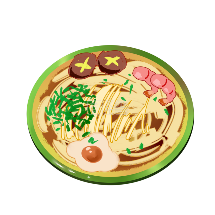 图怪兽美食挂面好吃的汤面