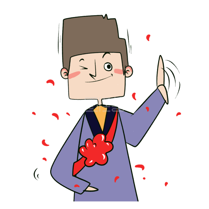 图怪兽原创元素小姐姐快来呀卡通表情包