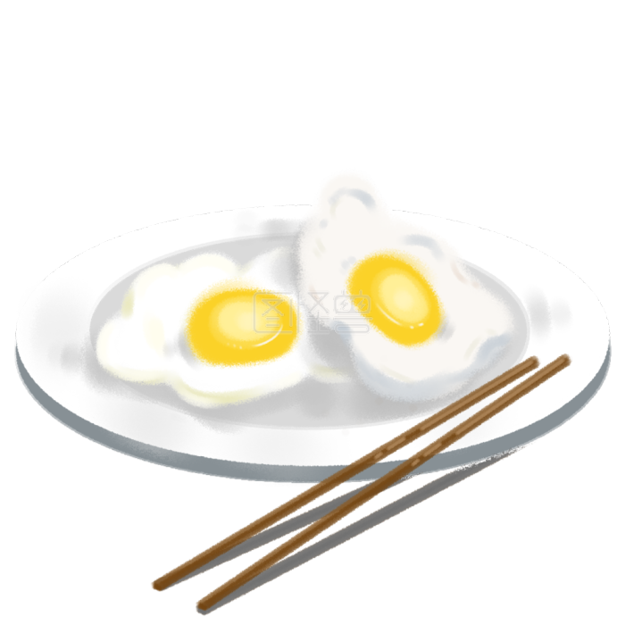 图怪兽原创元素南方新年传统美食习俗两个荷包