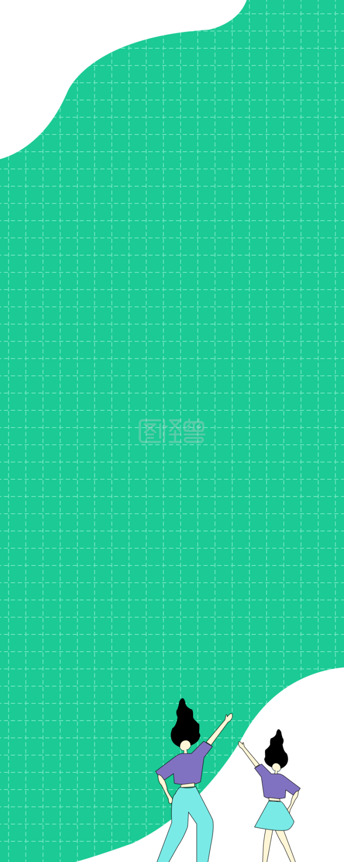 图怪兽原创营销长图-背景素材图片-图怪兽