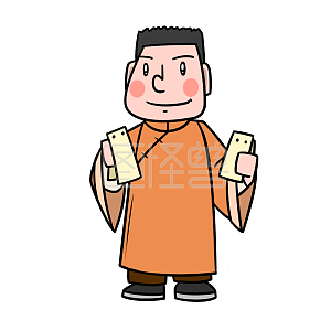 图怪兽原创元素卡通相声快板表演