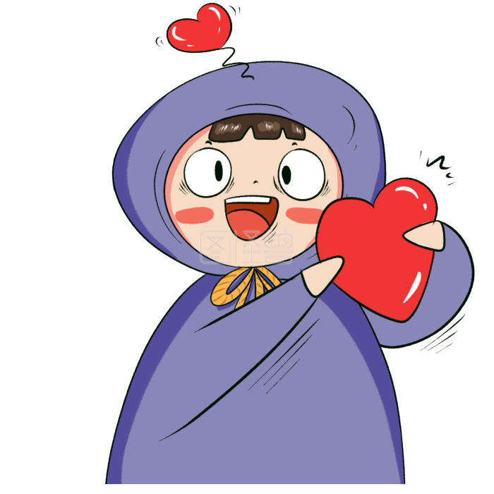 图怪兽原创元素我爱工作卡通表情包